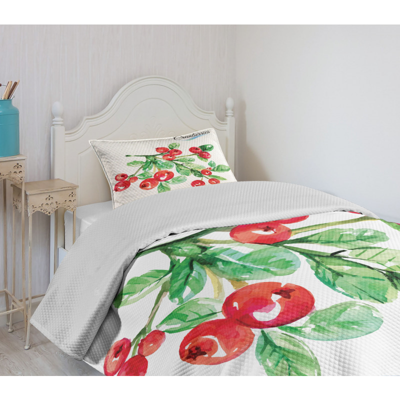 Fresh Botanical Nature Bedspread Set