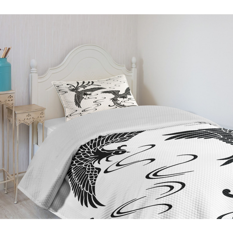 Egyptian Oriental Birds Bedspread Set