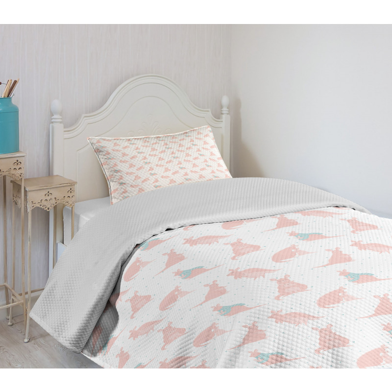 Nursery Concept and Hearts Bedspread Set