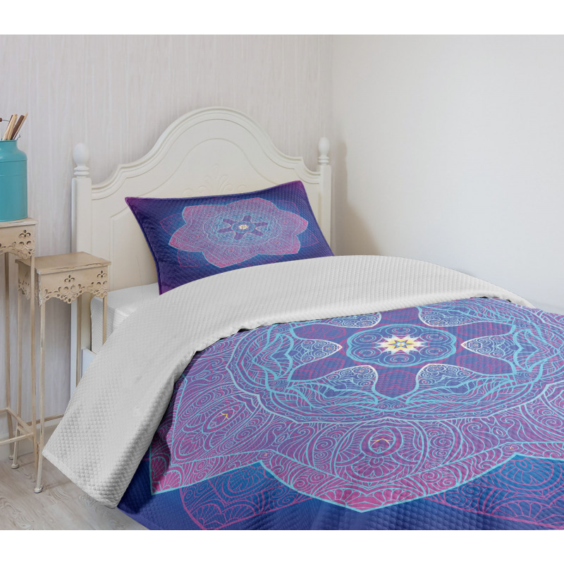 Cosmos Psychedelic Bedspread Set