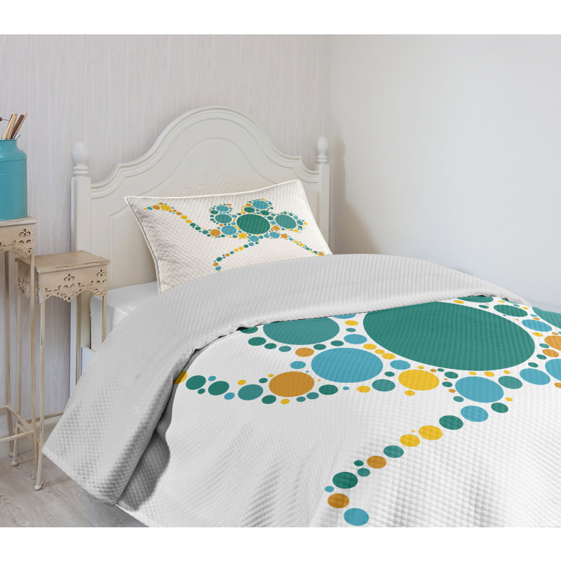 Abstract Geometric Modern Bedspread Set