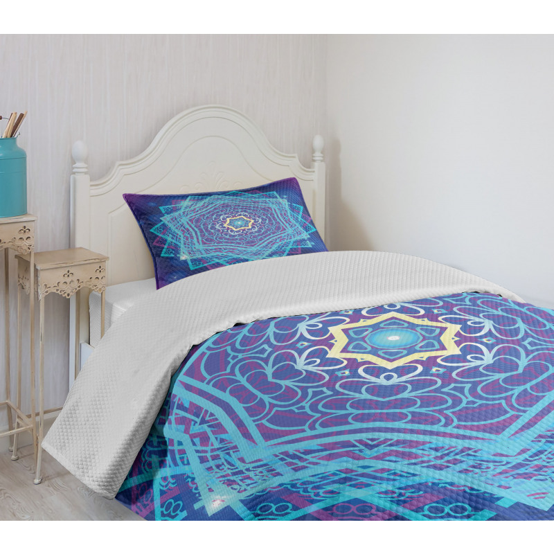 Geometry Design Bedspread Set