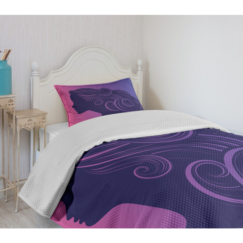 Gradient Background Bedspread Set