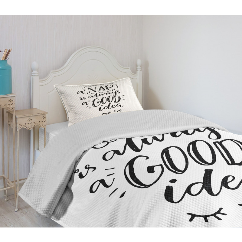 Nap is Always an Idea Bedspread Set