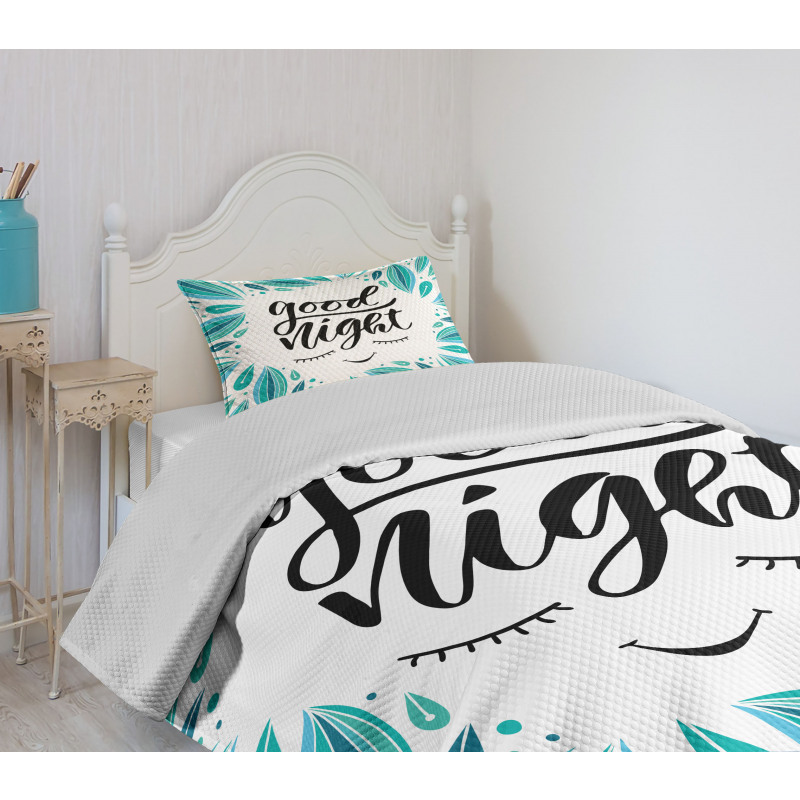 Doodled Night Wishes Bedspread Set