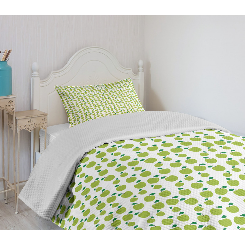 Ornamental Fresh Food Design Bedspread Set