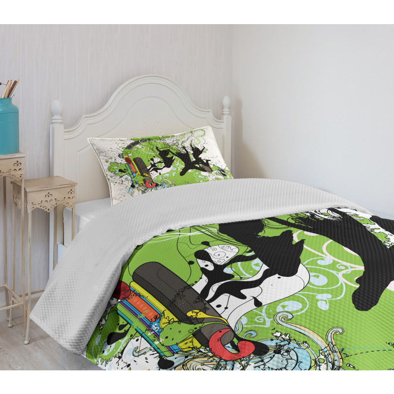 Girls and Boys Entertainment Bedspread Set