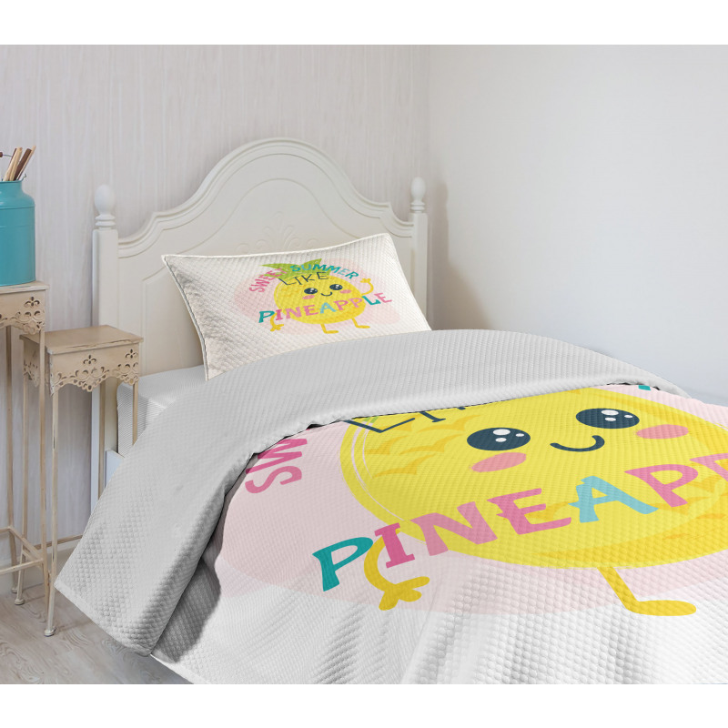 Summer with Eyes Bedspread Set