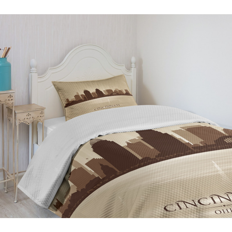 Modern Dusky Vintage Bedspread Set