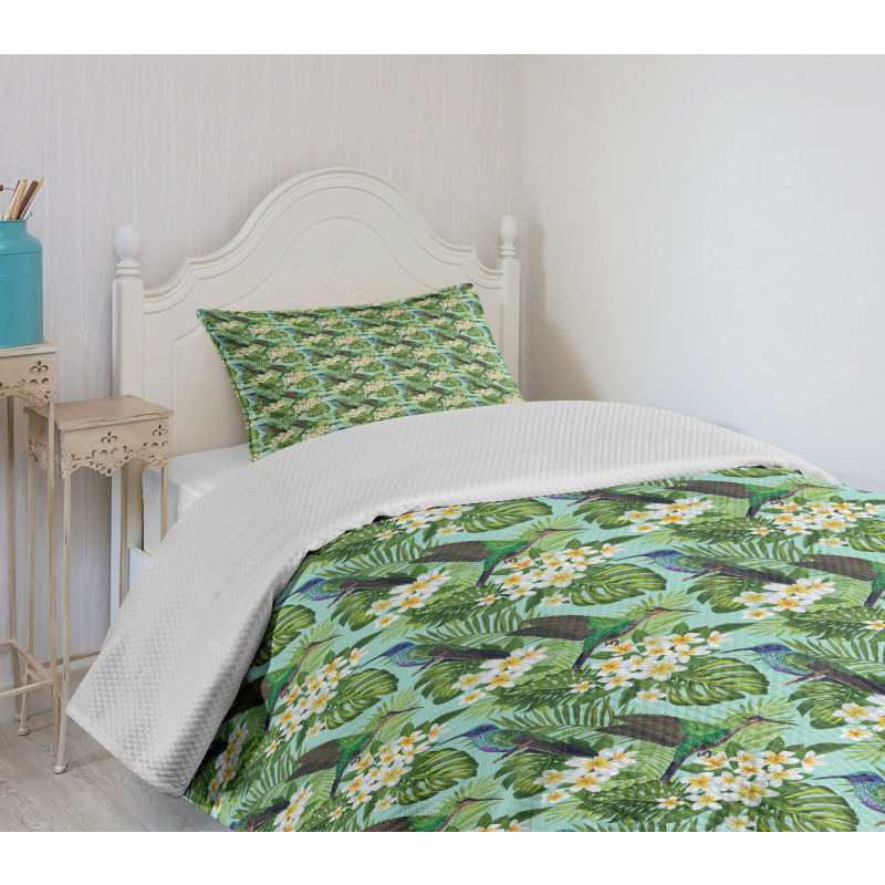 Brazilian Rainforest Art Bedspread Set