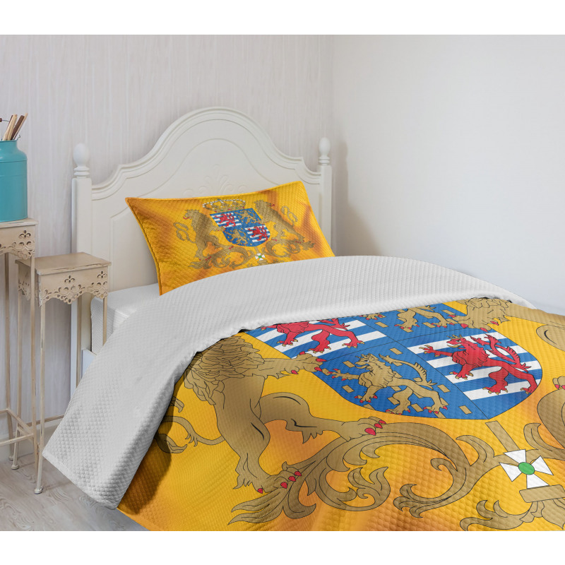 Duke of Luxembourg Insignia Bedspread Set