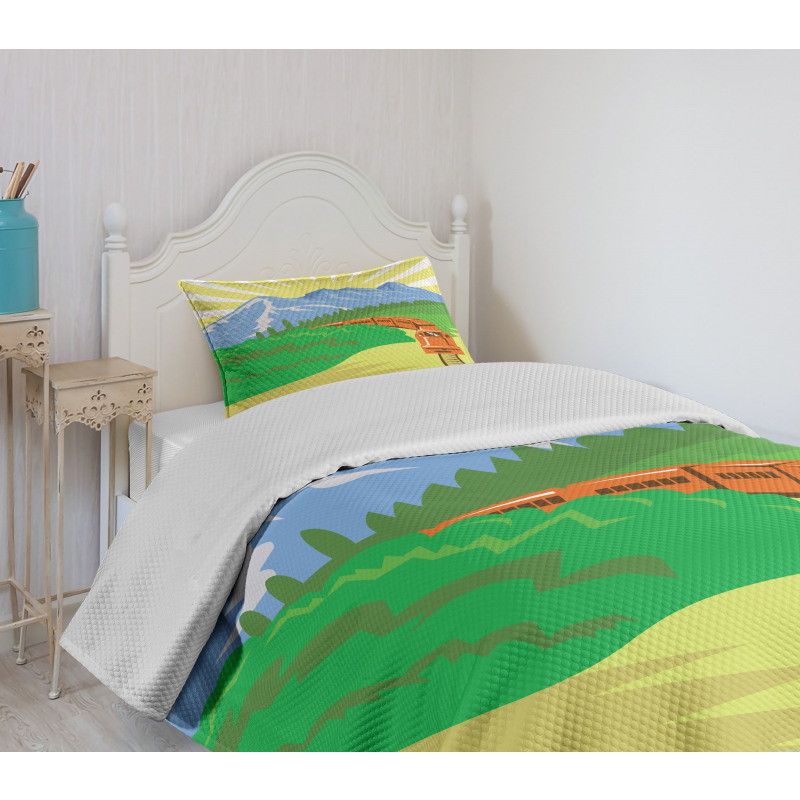 Forest America Countryside Bedspread Set