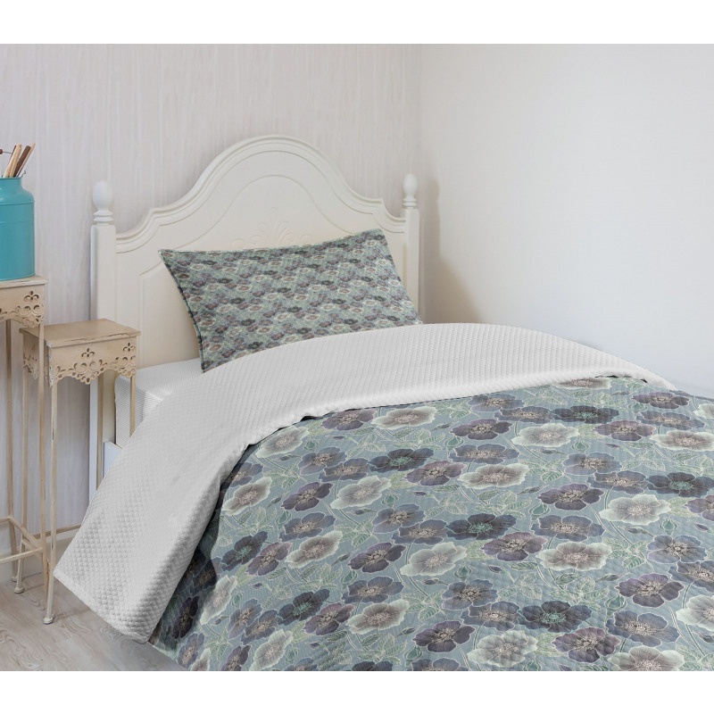 Floral Season Country Bedspread Set