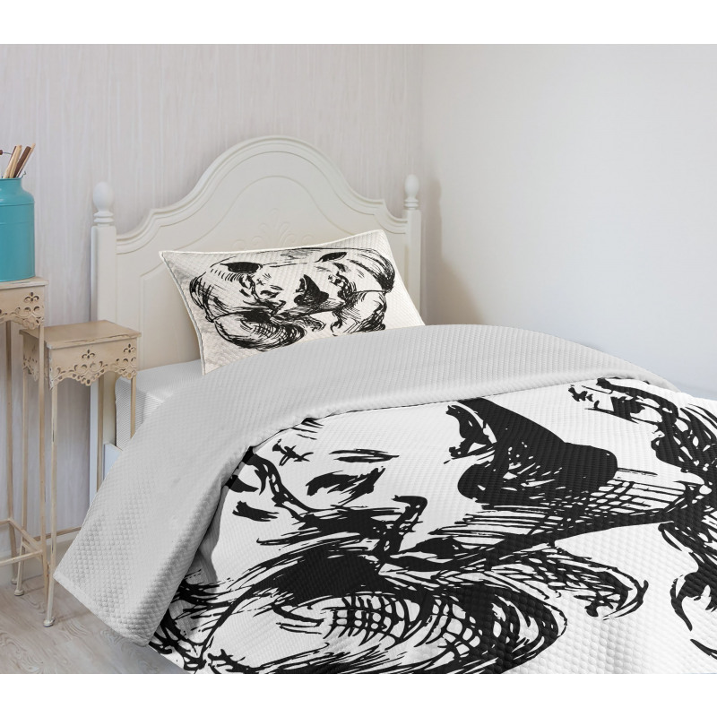 Animal Savannah Element Wild Bedspread Set