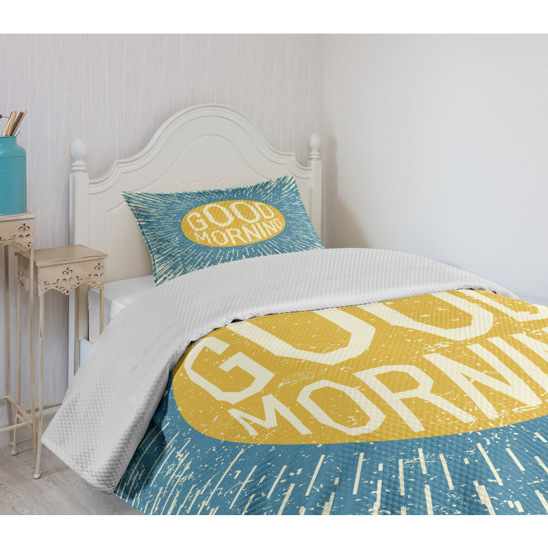 Inspirational Morning Bedspread Set