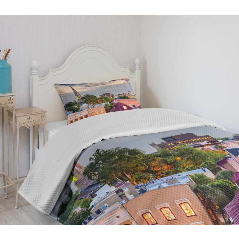 South Carolina Buildings Bedspread Set