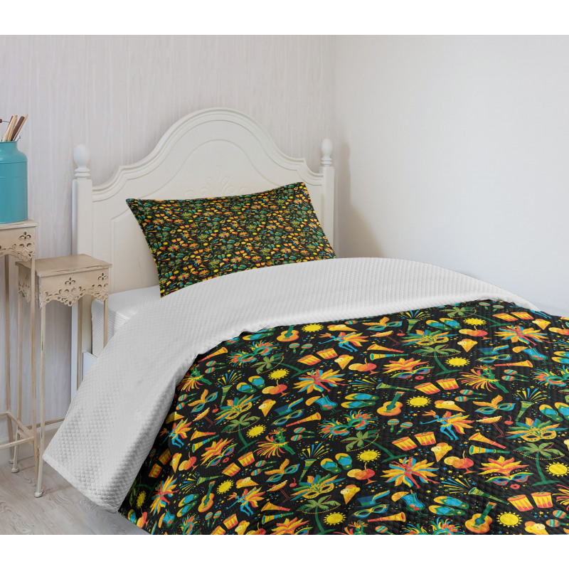 Elements of Brazil Joyous Bedspread Set