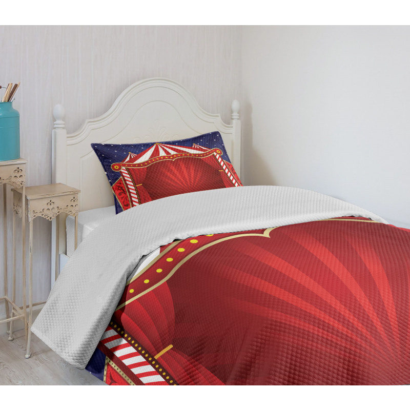 Canvas Circus Tent Bedspread Set