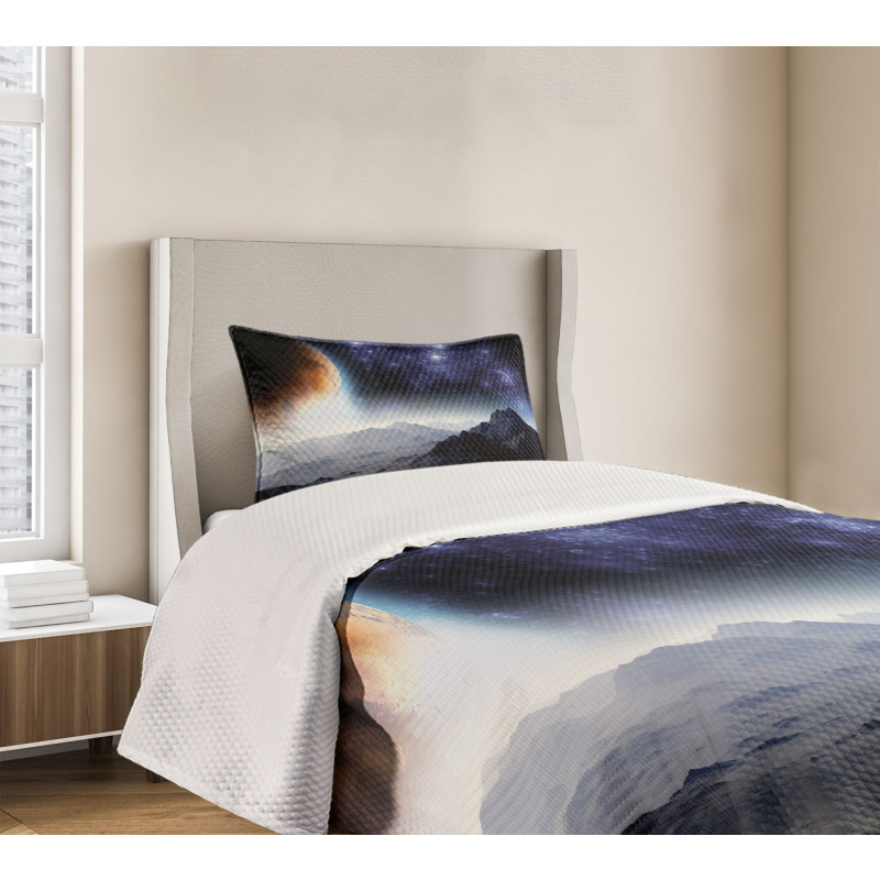 Science Fiction Nature Bedspread Set