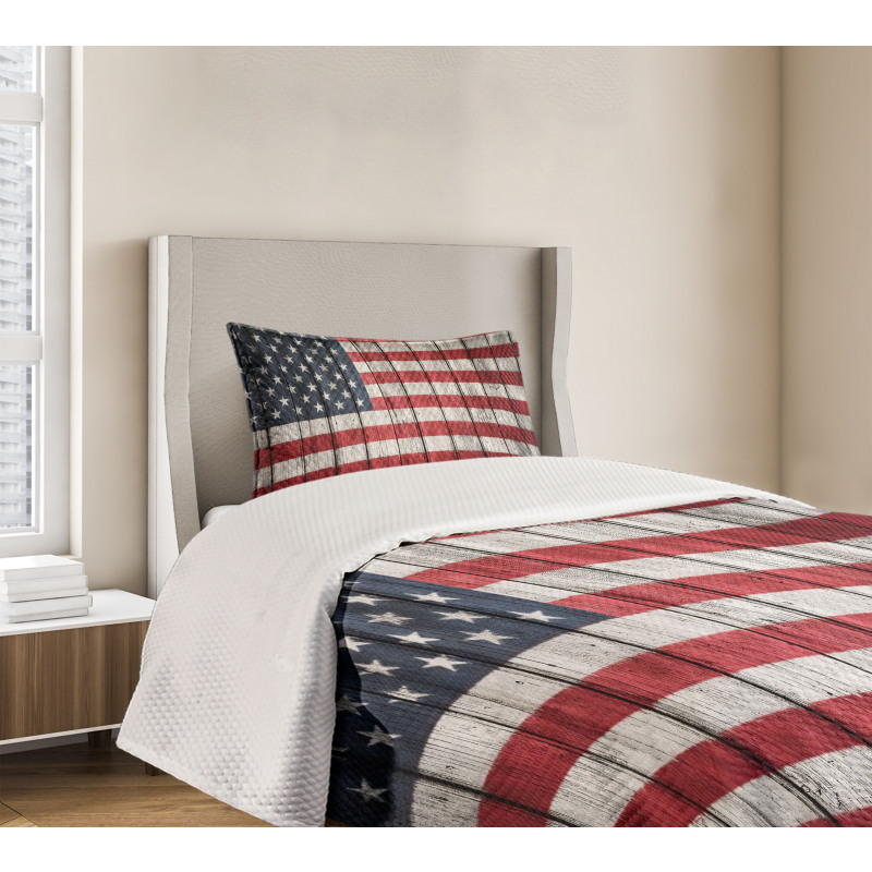 Fourth of July Independence Bedspread Set