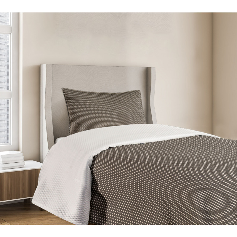 Halftone Inspired Polka Dots Bedspread Set