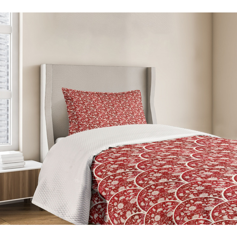 Traditional Motif Art Bedspread Set