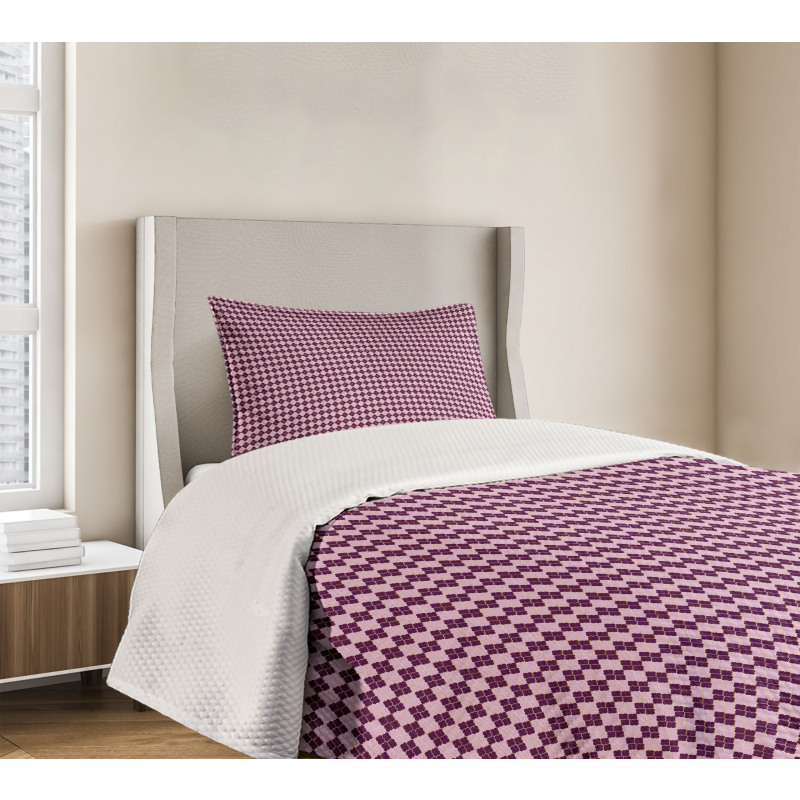 Tones Mesh Motif Bedspread Set