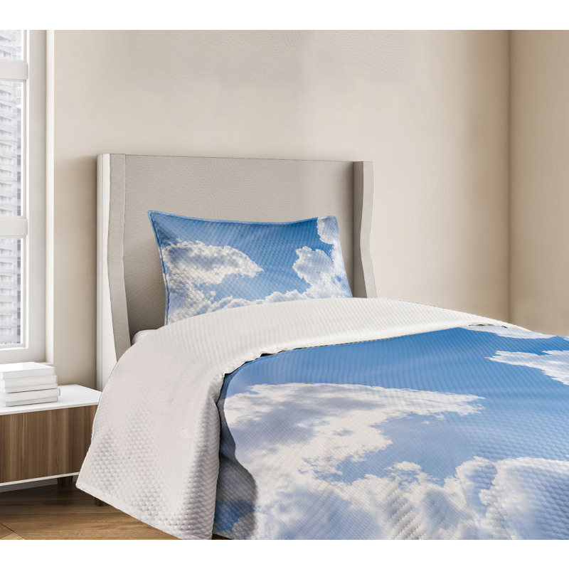 Clouds Scenery Bedspread Set