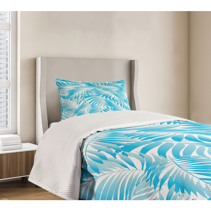 Exotic Miami Palms Bedspread Set