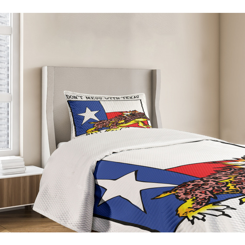 American Texas City Bedspread Set