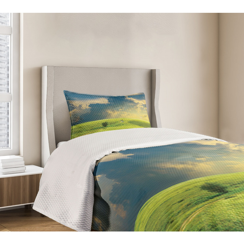 Summer Spring Rural Bedspread Set