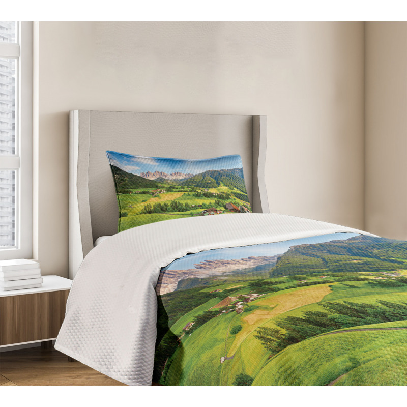 Alps in the Spring Bedspread Set