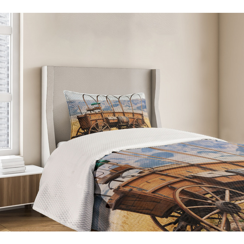 Nostalgic Wild Western Bedspread Set