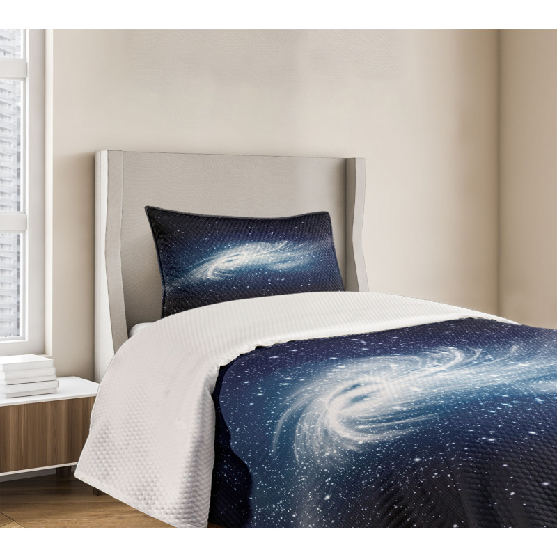 Milky Way Galaxy Space Bedspread Set