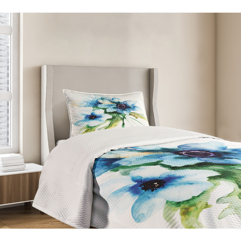 Nature Painting Bedspread Set