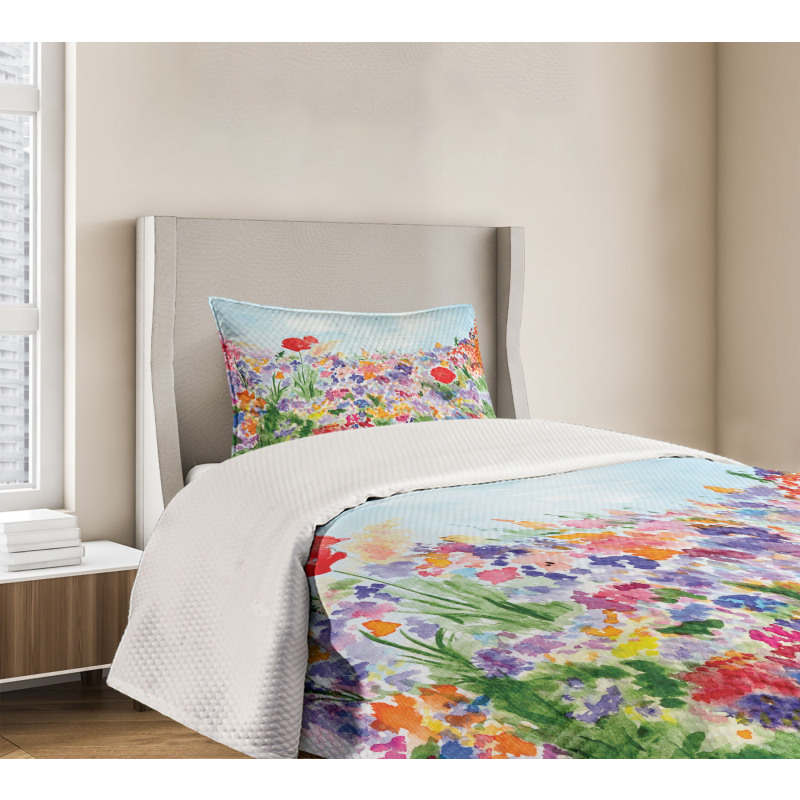 Summer Blooms Bedspread Set