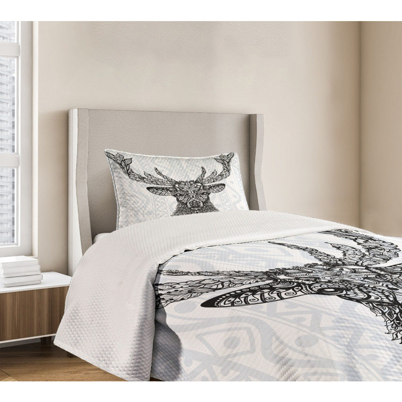 Bohem Deer Bedspread Set