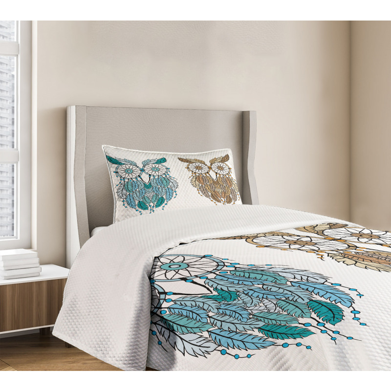 Farsighted Birds Bedspread Set