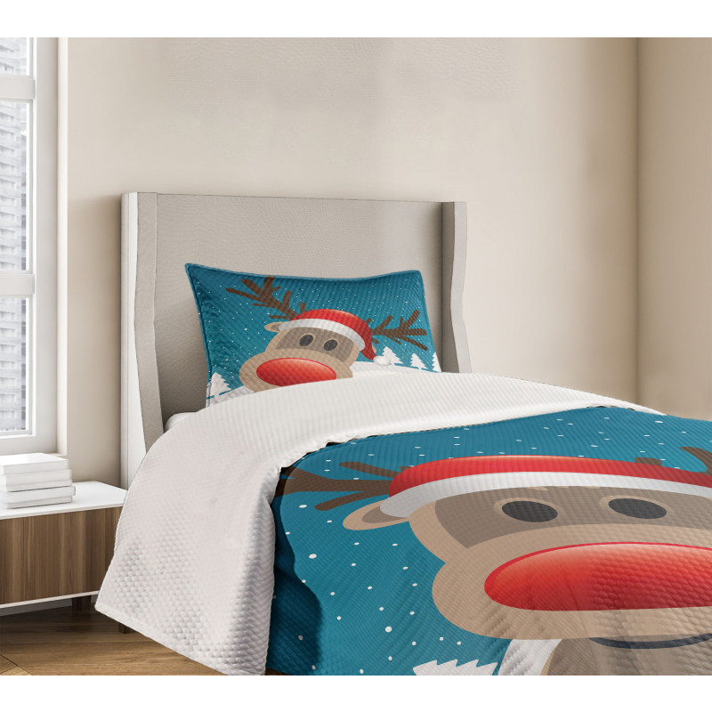 Noel Fun Nursery Cartoon Bedspread Set