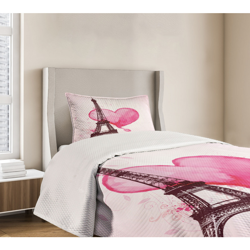 Romance Love Art Bedspread Set