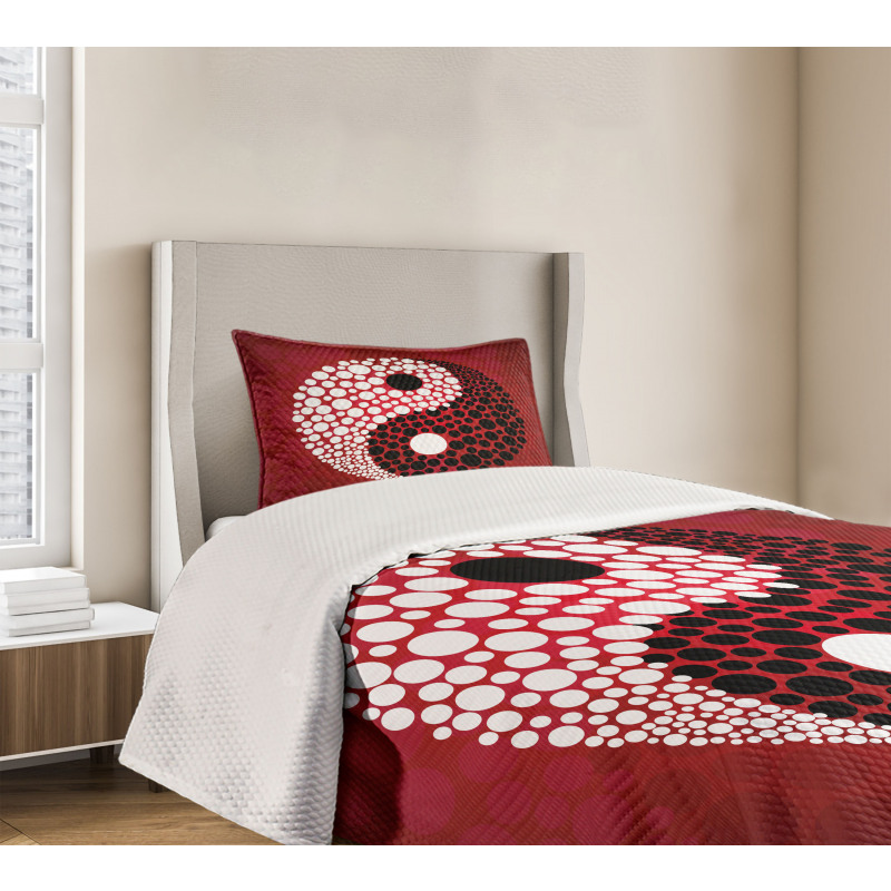 Abstract Cosmos Sign Bedspread Set