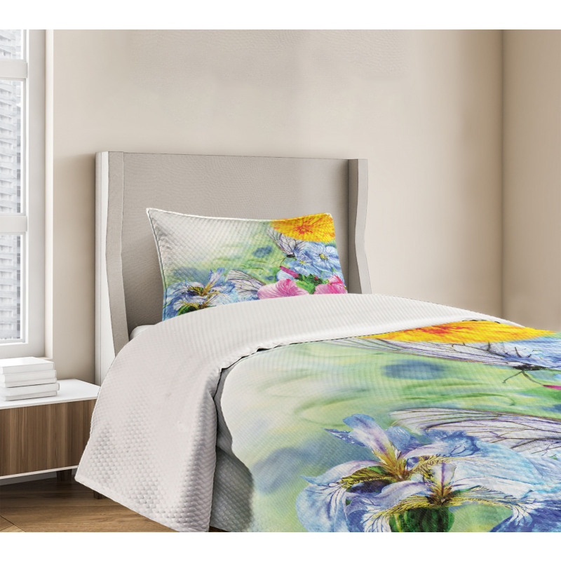 Spring Blossom Bedspread Set