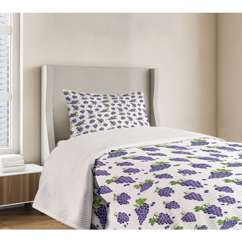 Fruit Yummy Design Bedspread Set