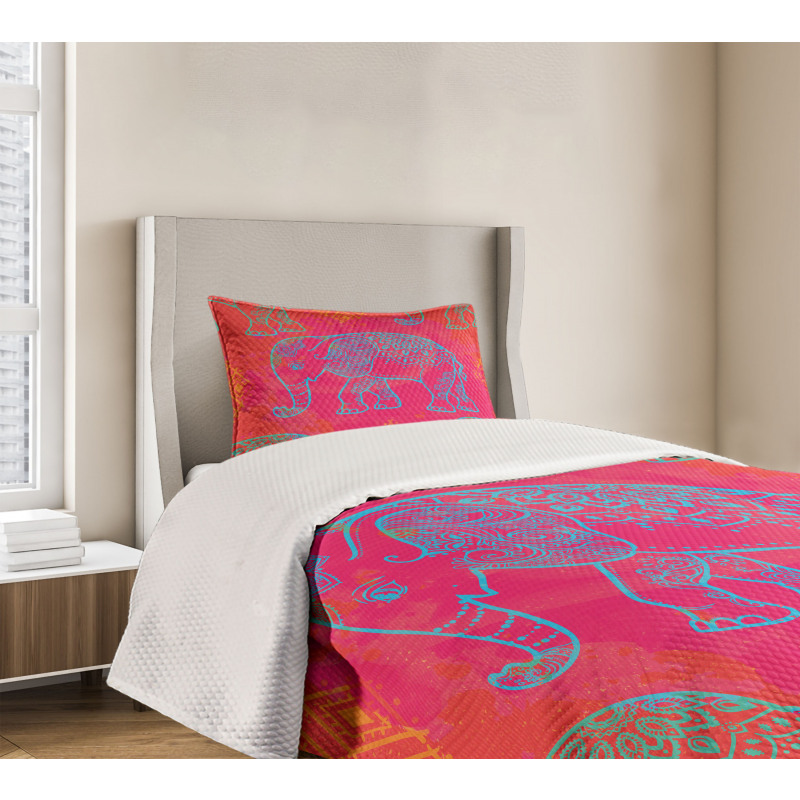 Eastern Folk Bedspread Set