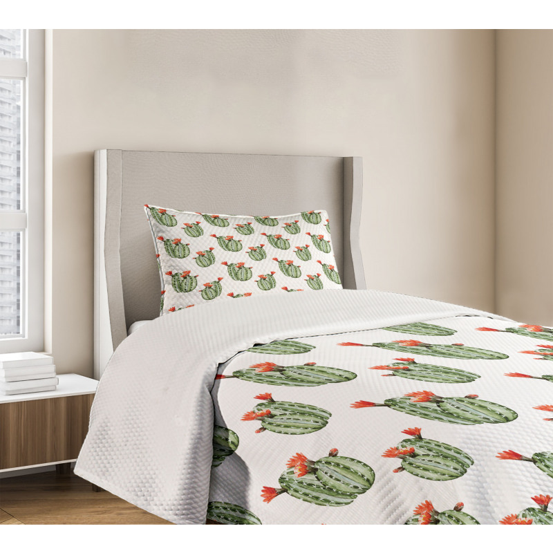 Cactus Plant Desert Bedspread Set