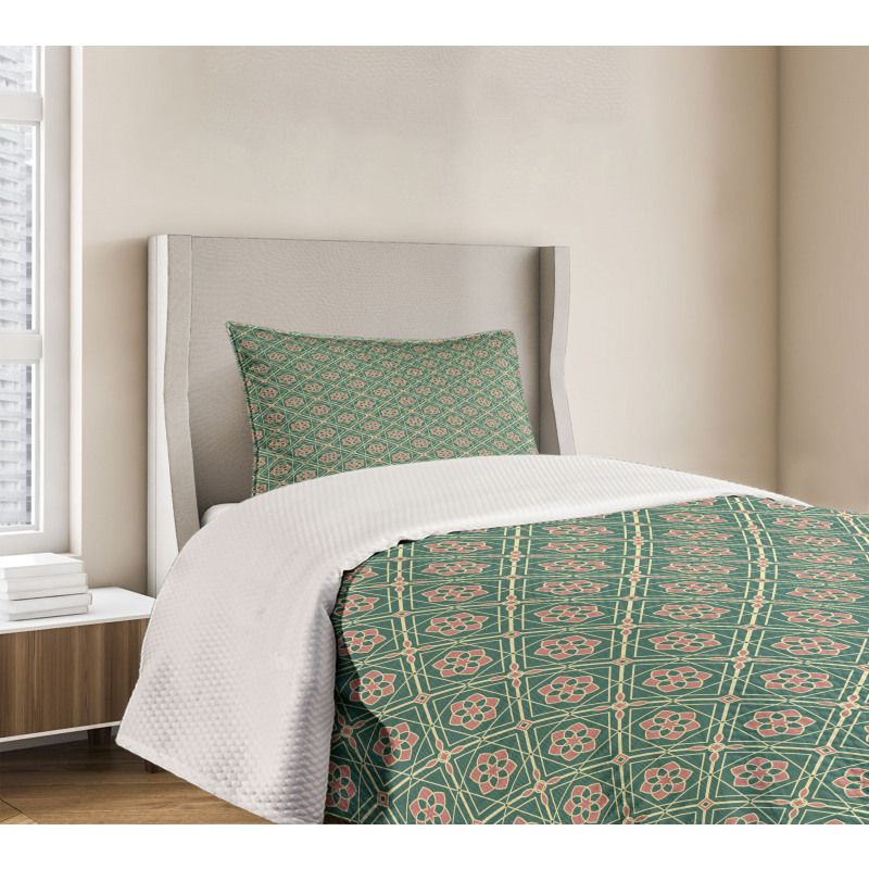 Floral Eastern Bedspread Set