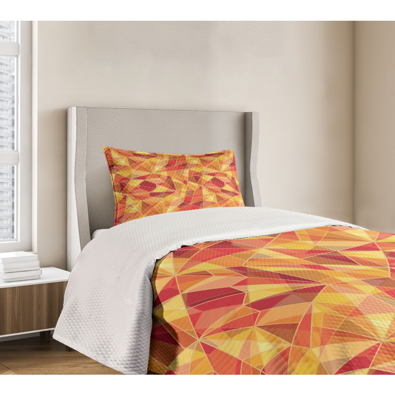 Mosaic Digital Style Bedspread Set