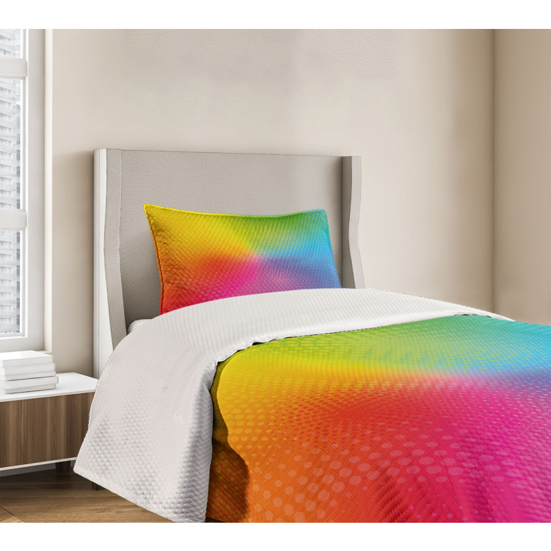 Vibrant Radiant Colors Bedspread Set