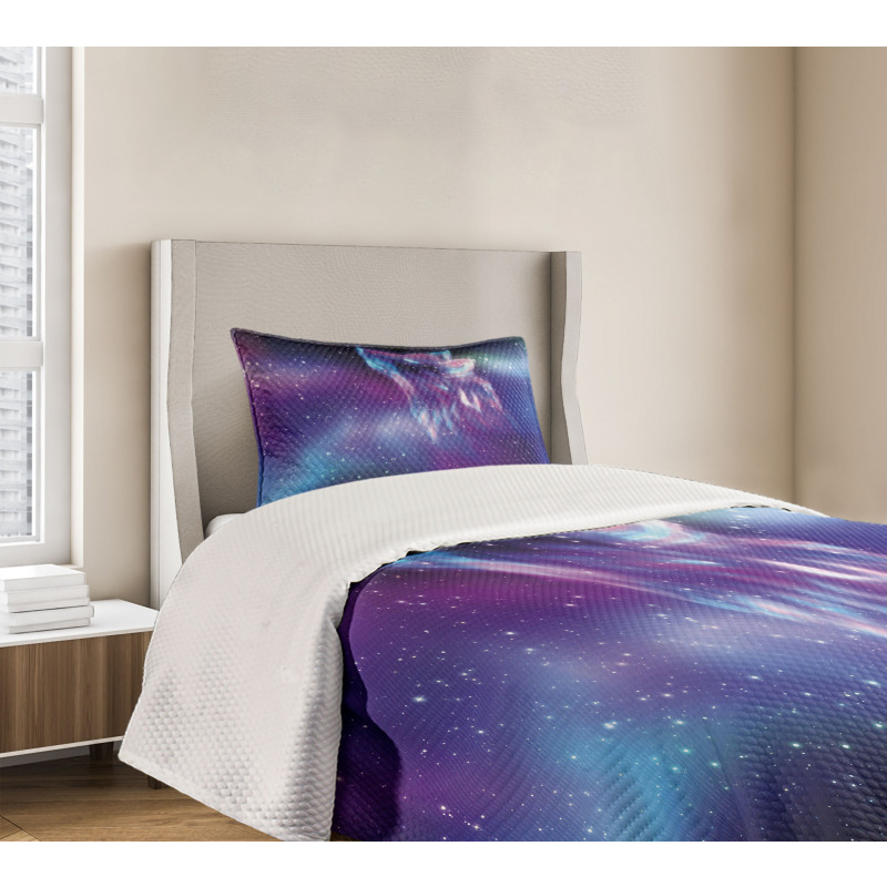 Northern Aurora Borealis Bedspread Set