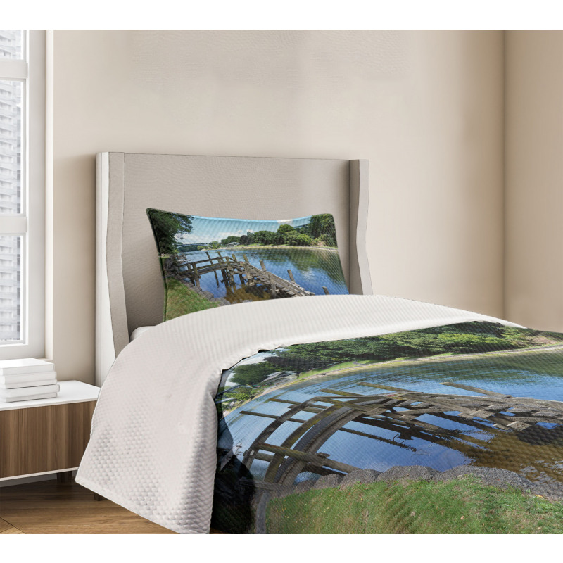 Waikato River Hamilton Bedspread Set